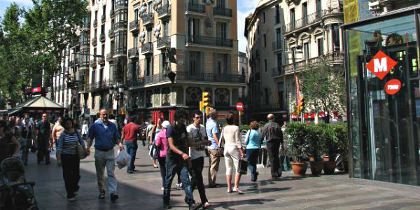 Photo Credit: "Barcelona-La Rambla el Raval" by Bicloch - Own work. Licensed under CC BY 3.0 via Wikimedia Commons.