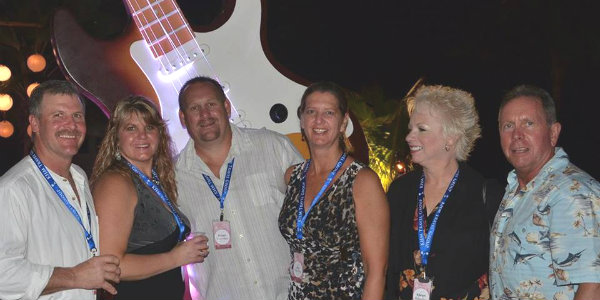 Bryan with a group of agents on a FAM in 2014.