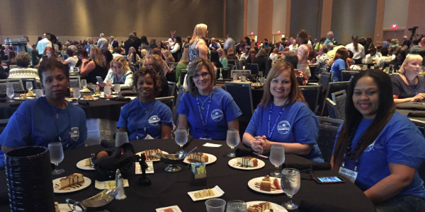 KHM Travel Agents hungry for knowledge (and lunch!) during Saturday's general session.