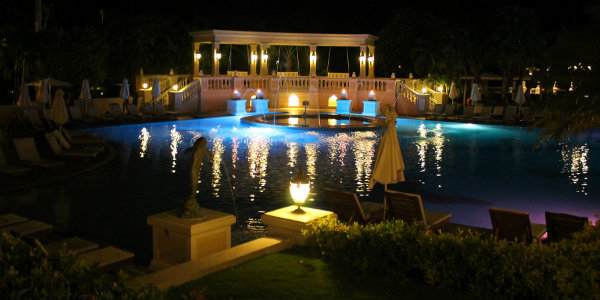 Sandals Ochi is almost as gorgeous at night!