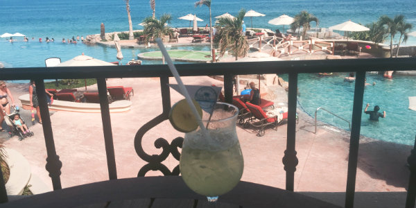 A welcome refreshment with a KHM twist, at Sheraton Grand Los Cabos.