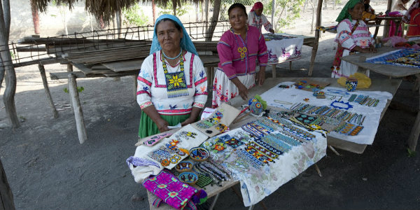 A Huichol artisan community. Photo Attribution: Riviera Nayarit Convention & Visitors Bureau.
