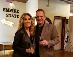 Rick had a few celebrity encounters during his trip, including meeting Kathy Lee Gifford!