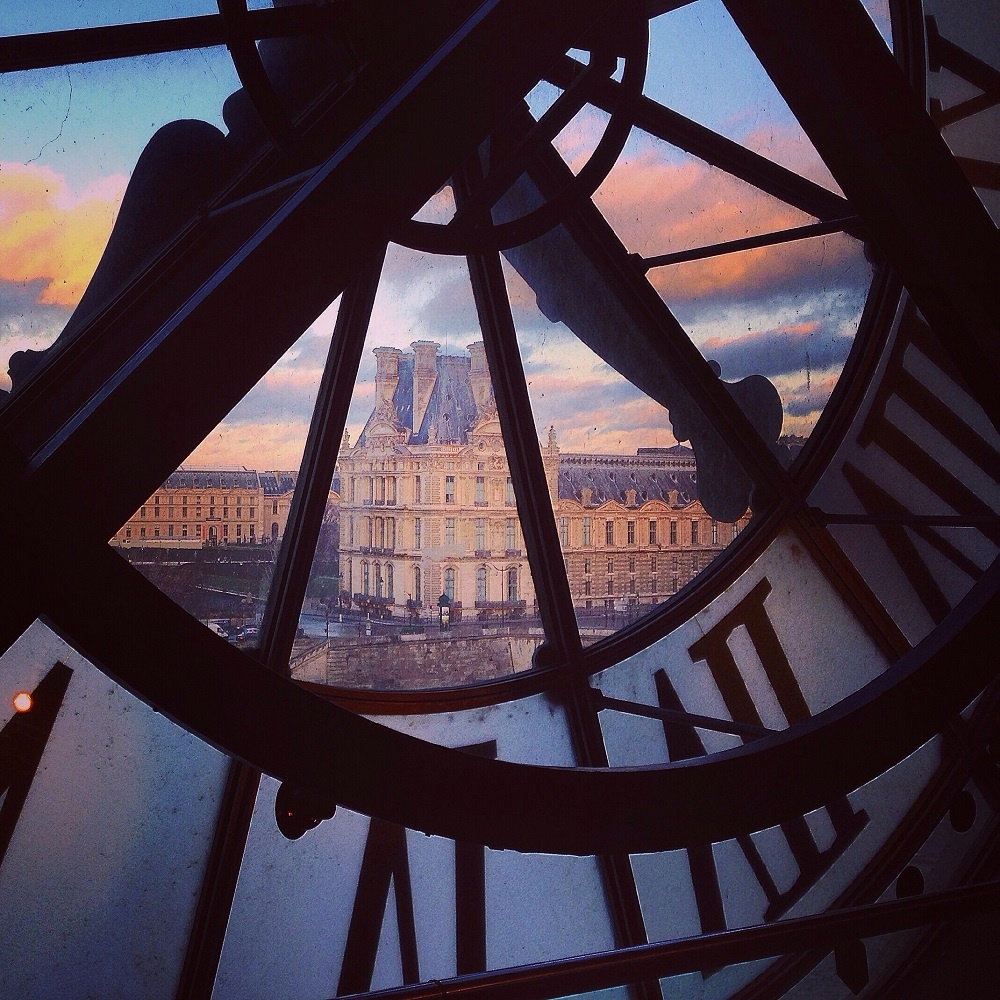 View Of Paris From Orsay Museum