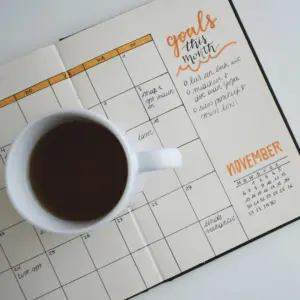 Monthly planner