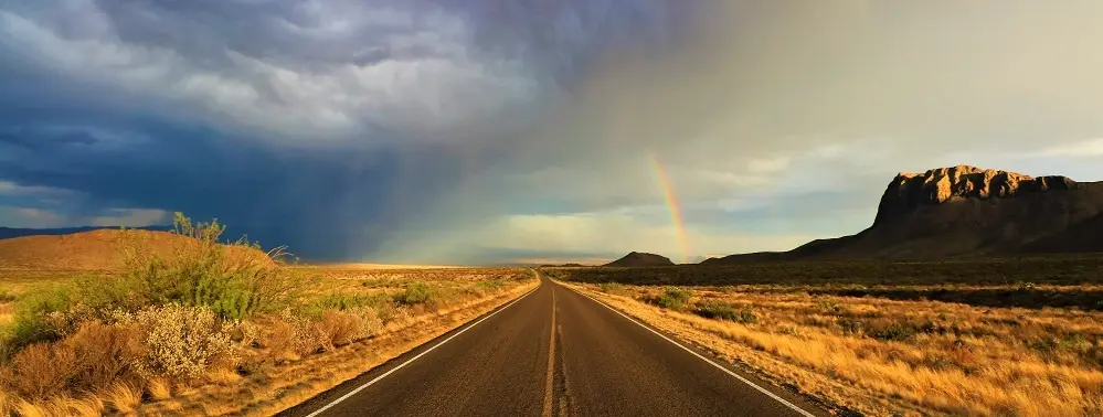 Road Trips Rainbow Highway