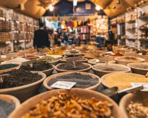 Spice Market Bins Travel Food