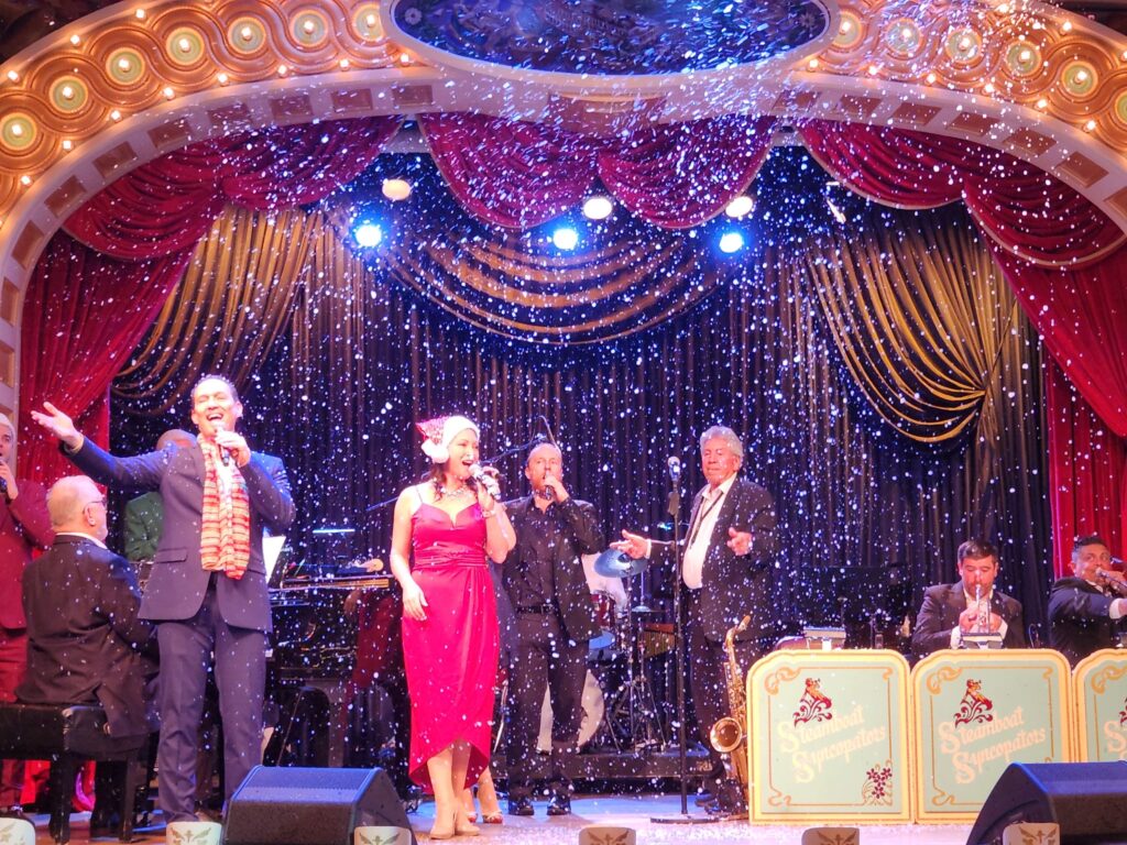 Holiday performance on American Queen FAM