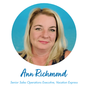 Ann Richmond, Senior Sales Operations Executive, Vacation Express