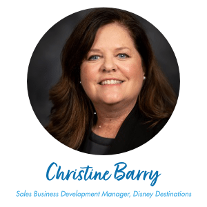 Christine Barry, Sales Business Development Manager, Disney Destinations