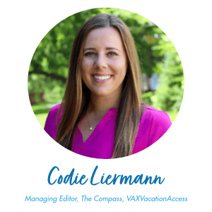Codie Liermann, Managing Editor, The Compass, VAXVacationAccess