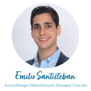 Emilio Santisteban, Account Manager, National Accounts, Norwegian Cruise Line