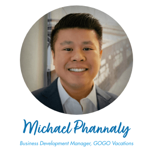 Michael Phannaly, Business Development Manager, GOGO Vacations